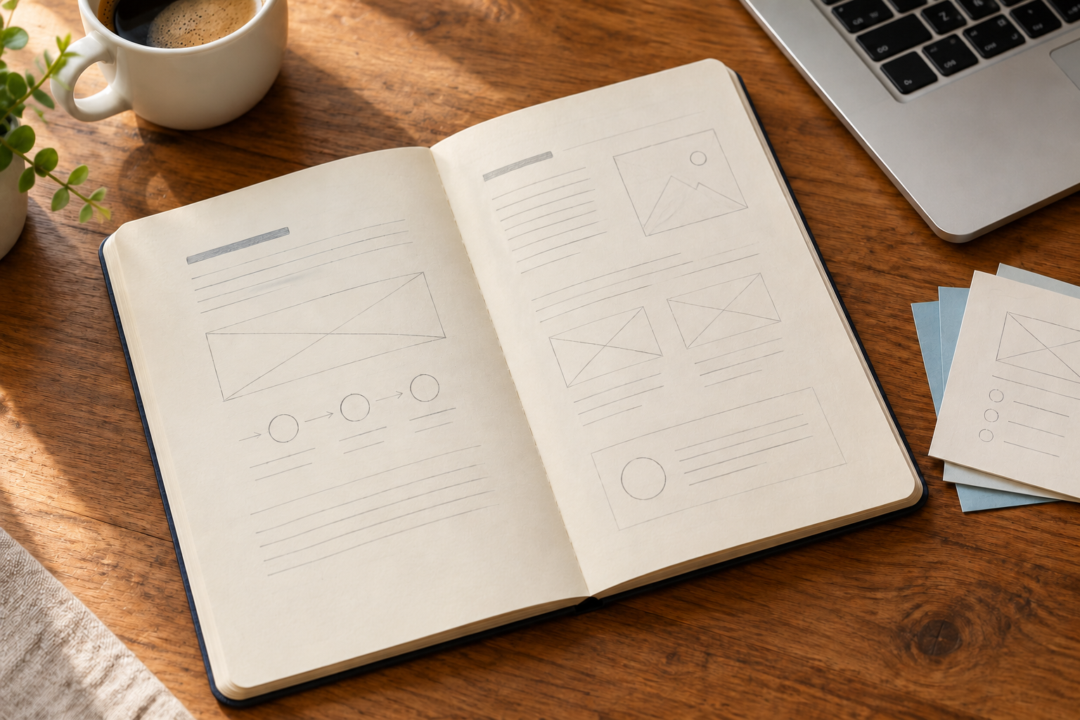 Website sketches